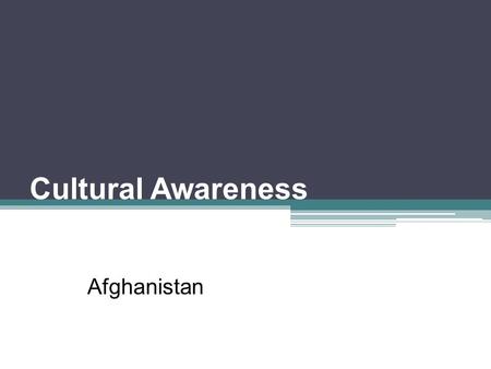 Cultural Awareness Afghanistan. Outline 2 History Ethnic Groups Pashtunwali Code Economics Education & Leadership Socialization Behavior in a Meeting.