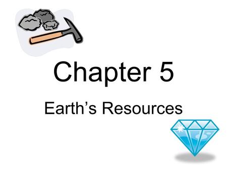 Chapter 5 Earth’s Resources. What occurs when harmful materials get into the water, air, or land?