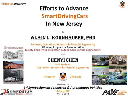 Efforts to Advance SmartDrivingCars In New Jersey