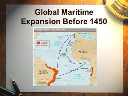 Global Maritime Expansion Before 1450