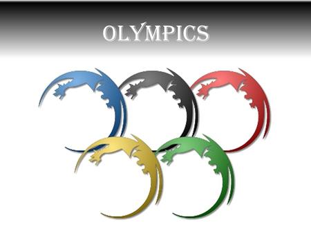 Olympics The History of… Origin of the Olympic Games Once every four years, men from all over Greece came to compete in a great athletic festival in.