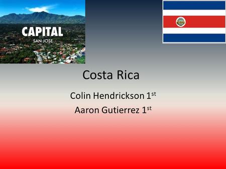 Colin Hendrickson 1st Aaron Gutierrez 1st