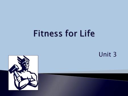 Fitness for Life Unit 3.