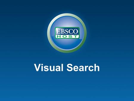 Visual Search. Main Goals of Visual Search 1.0: –Allow users to explore search results and understand their relationships without forcing users to read.