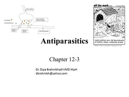 Antiparasitics Chapter 12-3