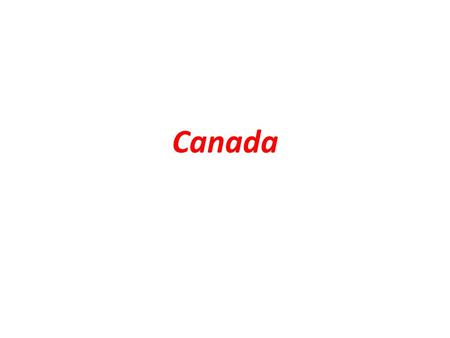 Canada Canada is a country occupying most of northern North America, extending from the Atlantic Ocean in the east to the Pacific Ocean in the west and.