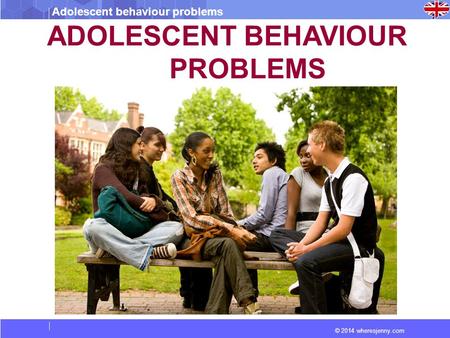 Adolescent behaviour problems © 2014 wheresjenny.com ADOLESCENT BEHAVIOUR PROBLEMS.