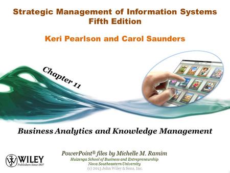Strategic Management of Information Systems Fifth Edition