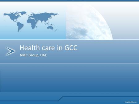 Health care in GCC NMC Group, UAE.