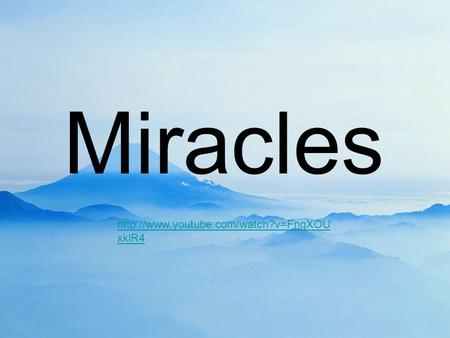 Miracles  xklR4.