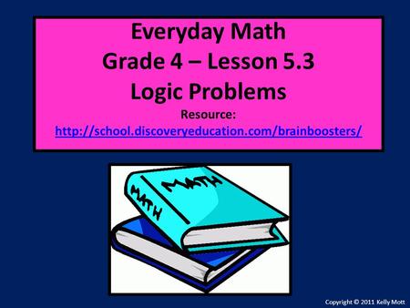 Everyday Math Grade 4 – Lesson 5