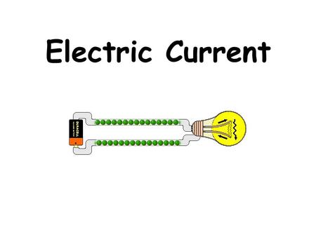 Electric Current. Electric current Electric current is the rate of electron flow past a specific point in the circuit (how fast electrons pass through.