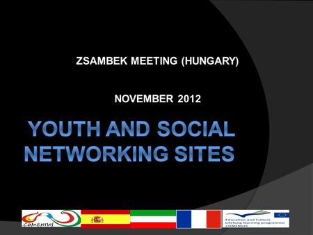 ZSAMBEK MEETING (HUNGARY) NOVEMBER 2012. Words fly away, writings remain.