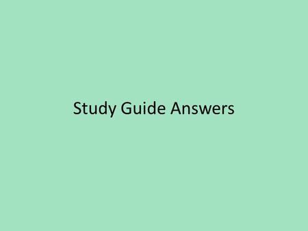 Study Guide Answers. 2. Strengths – conduct foreign affairs, issue currency, borrow money, & maintain an army Weakness – could not regulate trade, impose.