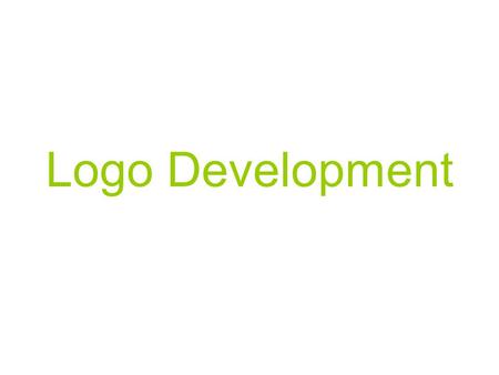 Logo Development.