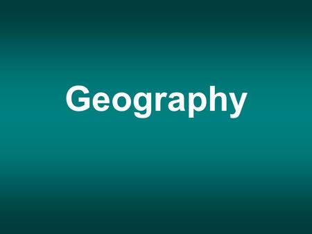 Geography. Thursday, August 28, 2008 TSW: Be able to explain and identify the 5 themes of geography and how they relate to the world around us. Essential.