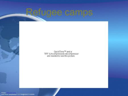 Refugee camps Image: 'Refugee Camp' Camp.