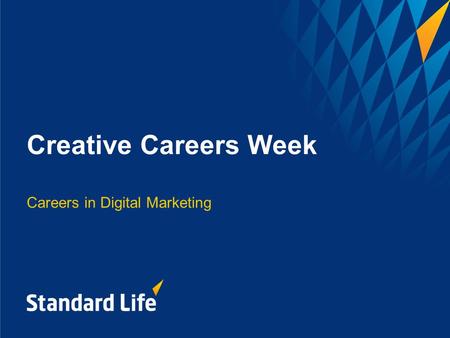 Creative Careers Week Careers in Digital Marketing.