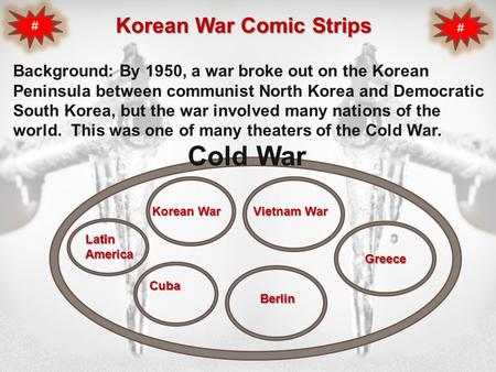 Korean War Comic Strips