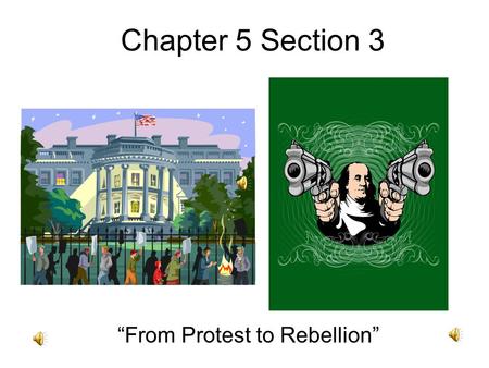 “From Protest to Rebellion”