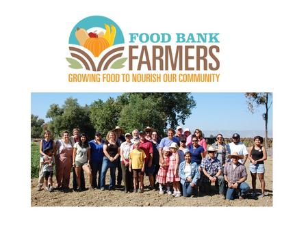 A community approach to ending hunger - We grow fruits and vegetables on available plots of farm land using beginning farmers and volunteers, and distribute.
