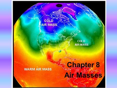 Chapter 8 Air Masses.