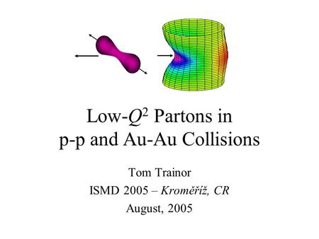 Low-Q 2 Partons in p-p and Au-Au Collisions Tom Trainor ISMD 2005 – Kroměříž, CR August, 2005.