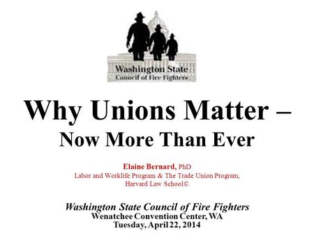 Why Unions Matter – Now More Than Ever