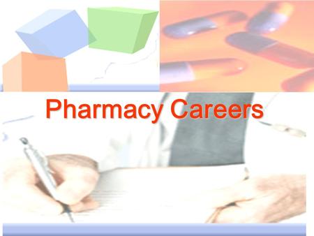 Pharmacy Careers. CAREERS IN PHARMACY TODAY Pharmacy Technician Enterprises, Inc.