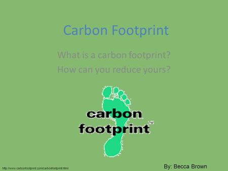 What is a carbon footprint? How can you reduce yours?