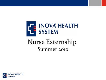 Nurse Externship Summer 2010.