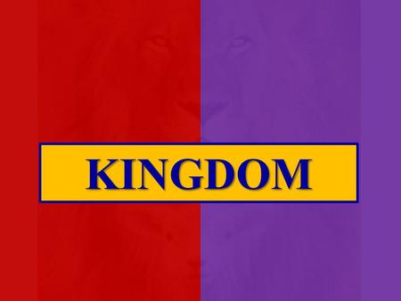 KINGDOM. 1. Review of OT Kingdom 2. NT Kingdom 3. Rejection of the King 4. Hiding the Kingdom 5. Coming of the Kingdom Kingdom Overview.