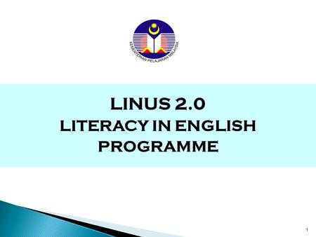 LITERACY IN ENGLISH PROGRAMME
