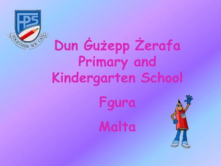 Dun Ġużepp Żerafa Primary and Kindergarten School Fgura Malta.