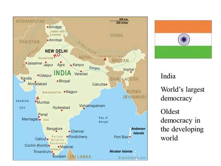 India World’s largest democracy