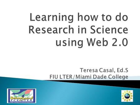  How can you harness the power of the Web to sharpen your Science Research skills?