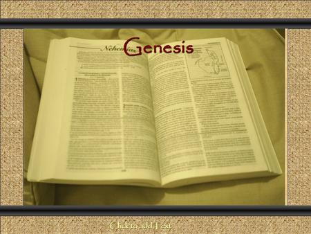 Genesis Comunicación y Gerencia Click to add Text.