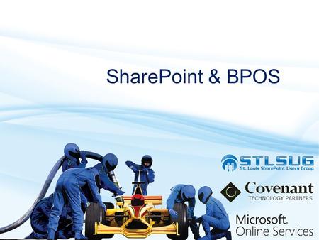 SharePoint & BPOS. April 18 th 2009! New Horizons Training Center   MOSS Camp Website