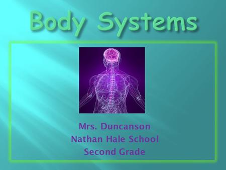 Mrs. Duncanson Nathan Hale School Second Grade.