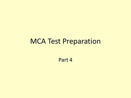 MCA Test Preparation Part 4. Hydrogen peroxide (H 2 O 2 ) is a highly active chemical often used for cleaning minor wounds. Hydrogen peroxide is also.