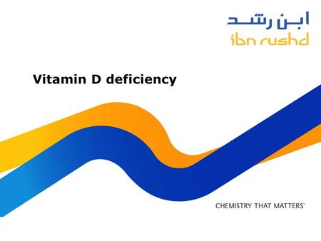 Vitamin D deficiency. No. 2 No. 3 No. 4 No. 5.