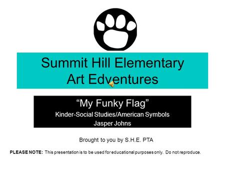 Summit Hill Elementary Art Edventures