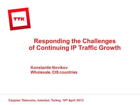 Responding the Challenges of Continuing IP Traffic Growth