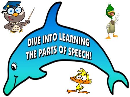 Learning the parts of speech is a focus of Language Arts instruction and is vital stage in writing development. The parts of speech make up sentences.