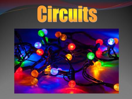 Before we get started, let’s review: Describe a Series Circuit.