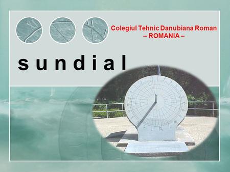 Colegiul Tehnic Danubiana Roman – ROMANIA –
