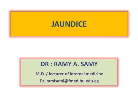 M.D. / lecturer of internal medicine