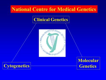 Clinical Genetics Cytogenetics Molecular Genetics National Centre for Medical Genetics.