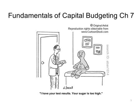 Fundamentals of Capital Budgeting Ch 7