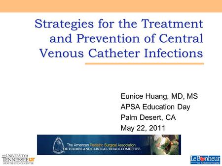 Eunice Huang, MD, MS APSA Education Day Palm Desert, CA May 22, 2011